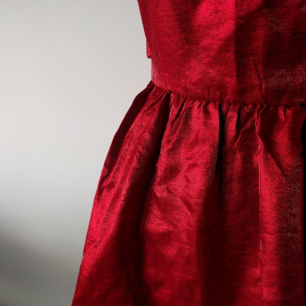 ❎ *Sold* Red Metallic Dress - Picture 5 of 8